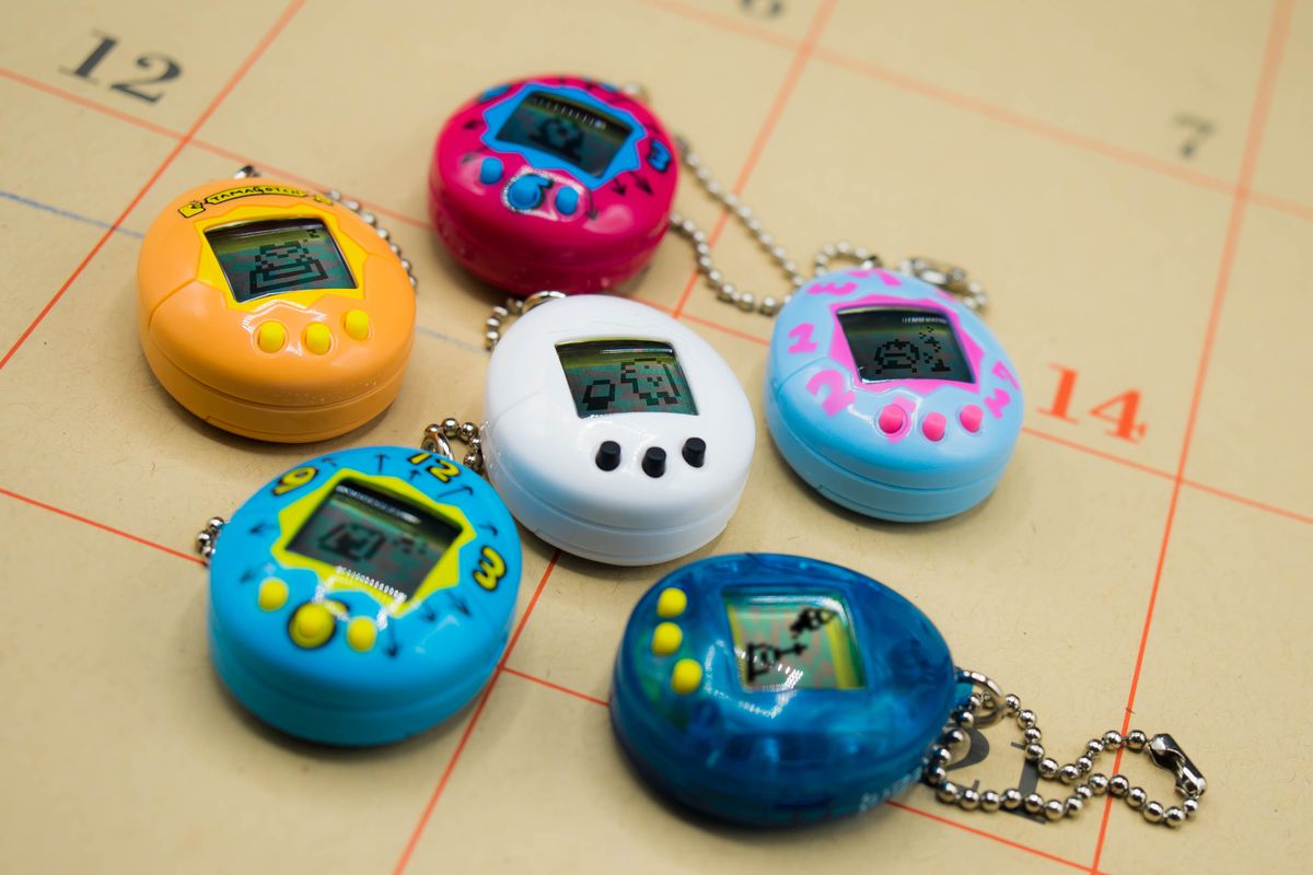 Tamagotchi connection with four buttons instructions